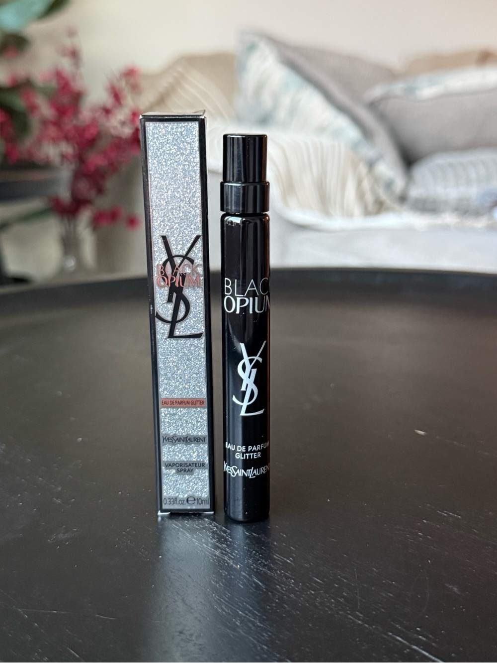 Yves Saint Laurent Black Opium EDP Glitter 10mL - NEW